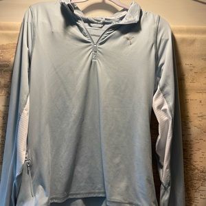 Light blue puma pull over